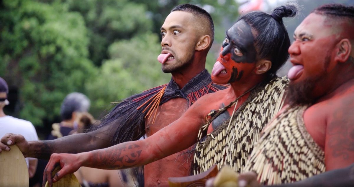 LOKO documentary filming at Waitangi celebrations with Māori community in New Zealand
