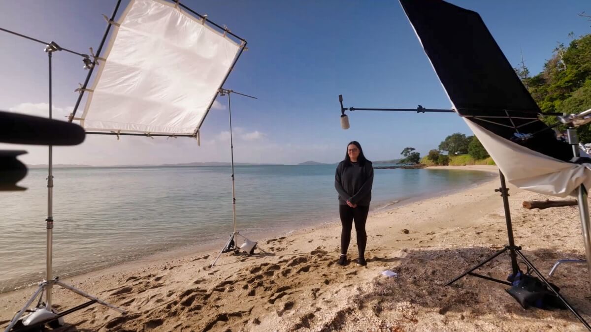 Documentary filming with NGO participants in Auckland